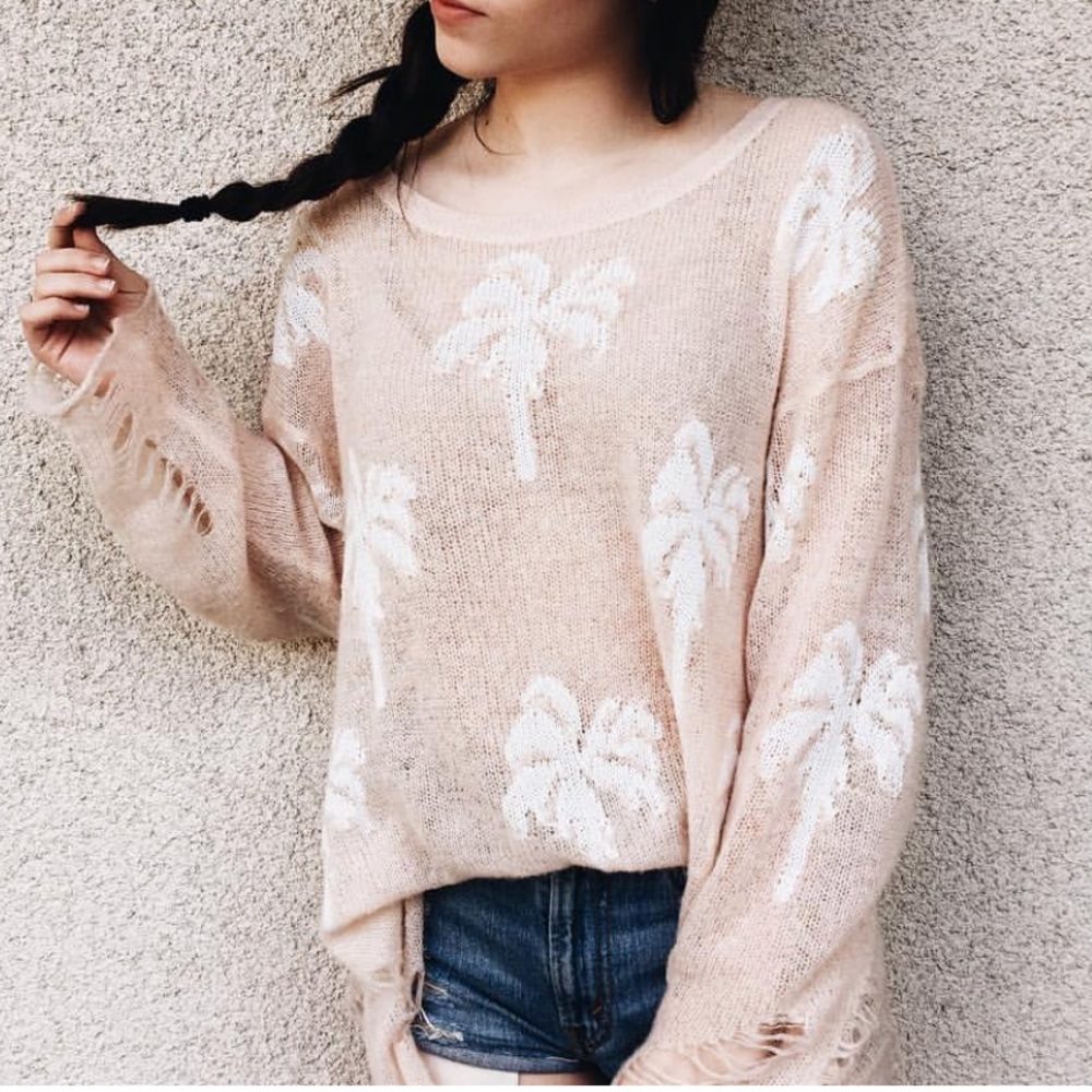 Wild Fox Couture Santa Barbara Lennon Sweater